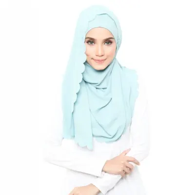 LUXE BLOOM SHAWL - DUSTY TURQUOISE (14)